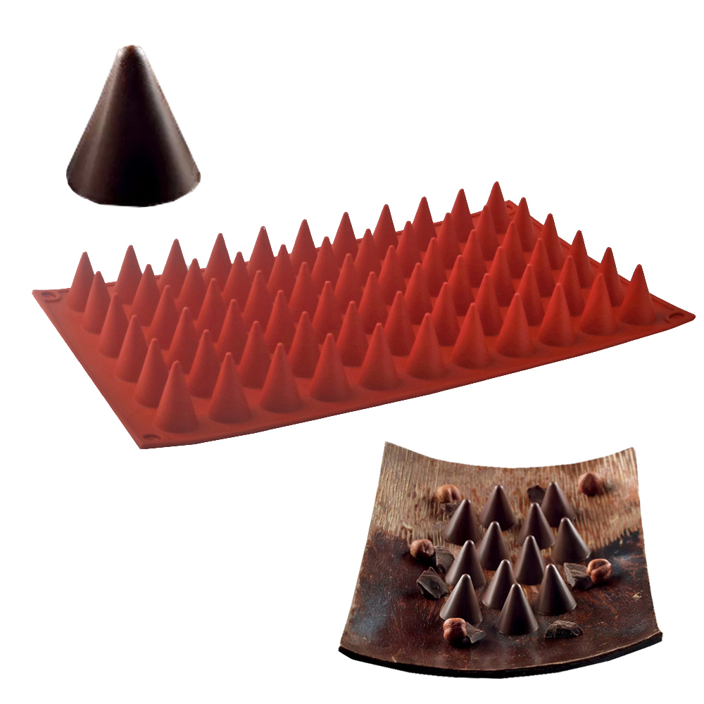 Silicone Cake Mold - Stampo per cioccolato cono a 66
