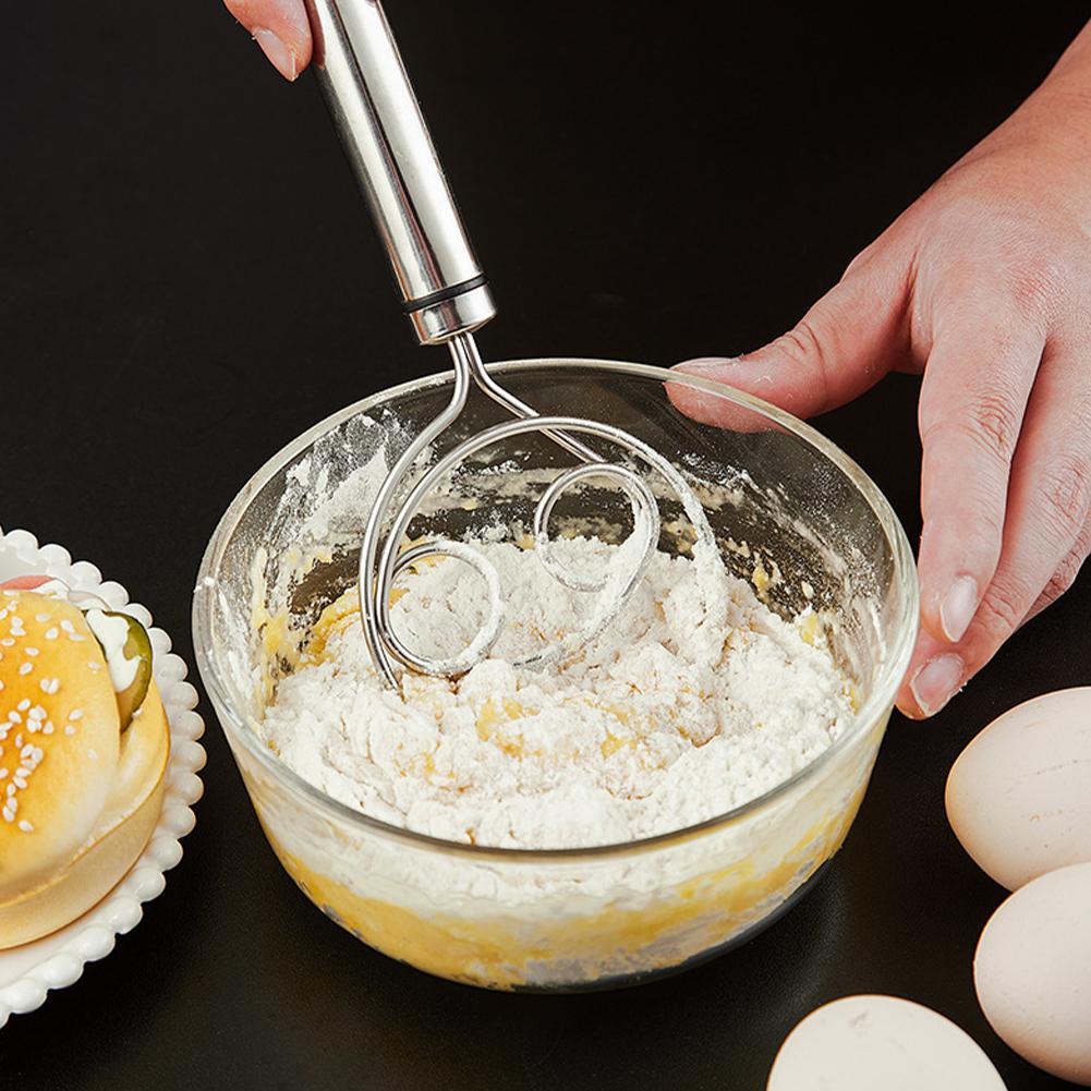 Kitchen Baking Blender - Frusta per Impasto in Acciaio Inox,