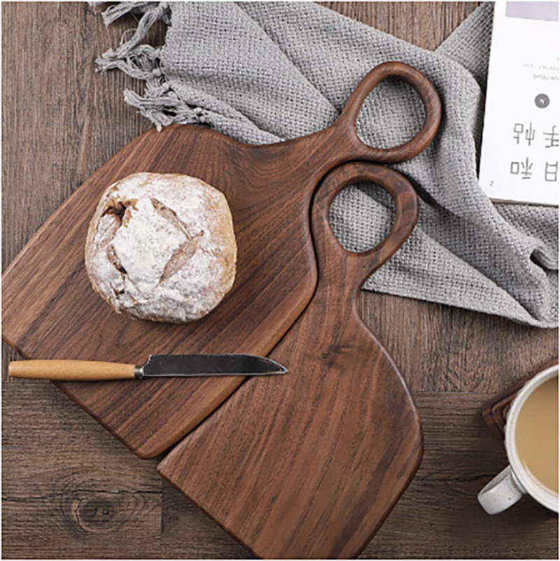 Kitchen Baking - Taglieri solidi in noce nera Vassoio
