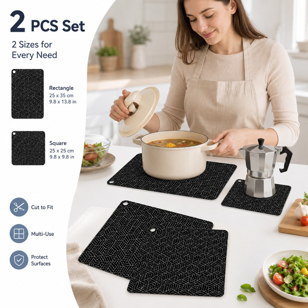 Kitchen Baking Counter - 1/2 Pezzi Tappetino in Silicone per