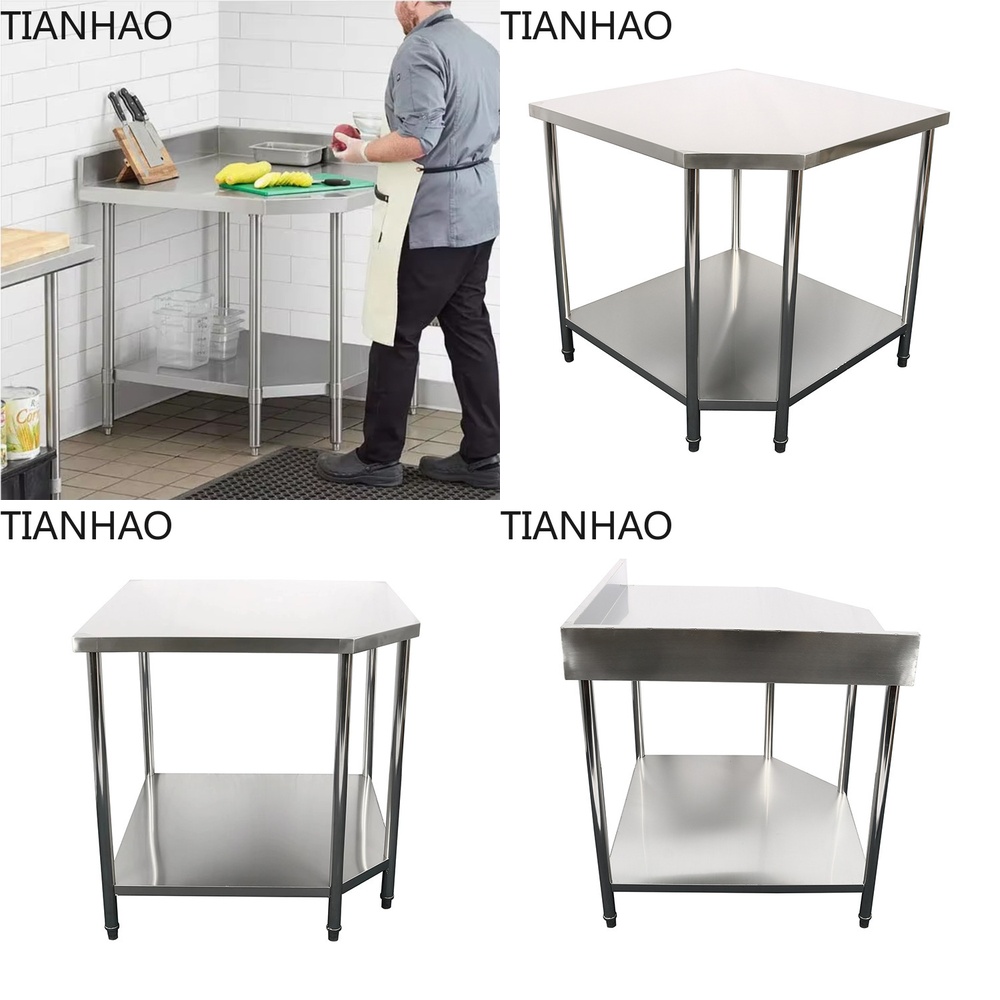 Kitchen Baking Station - Tavolo da Lavoro Commerciale in Acciaio