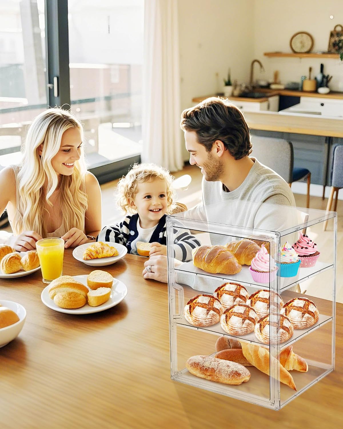 Vetrina per Pasticceria, Conte - Kitchen Baking Storage Containers recensione e prezzo