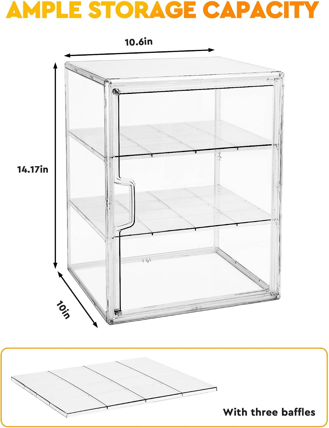 Vetrina per Pasticceria, Conte - Kitchen Baking Storage Containers recensione e prezzo