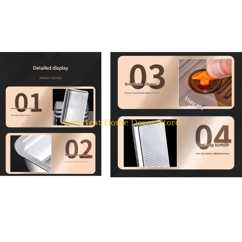 Contenitore per vassoio da cuc - Kitchen Baking Storage Containers recensione e prezzo