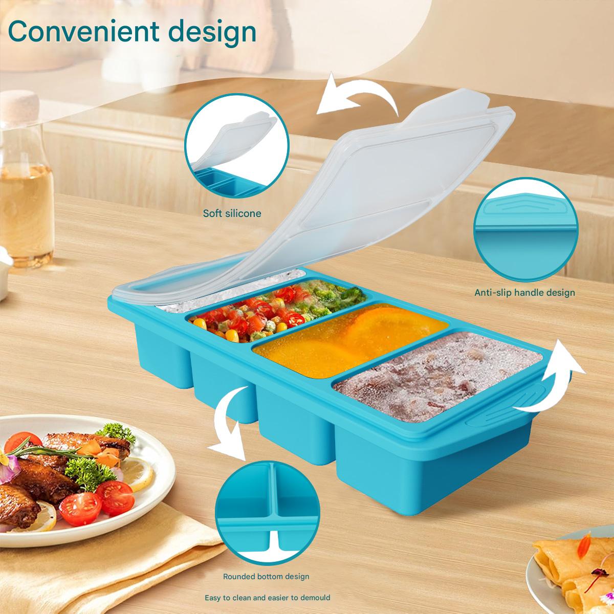 Stampo per Cubetti di Ghiaccio - Kitchen Baking Storage Containers recensione e prezzo