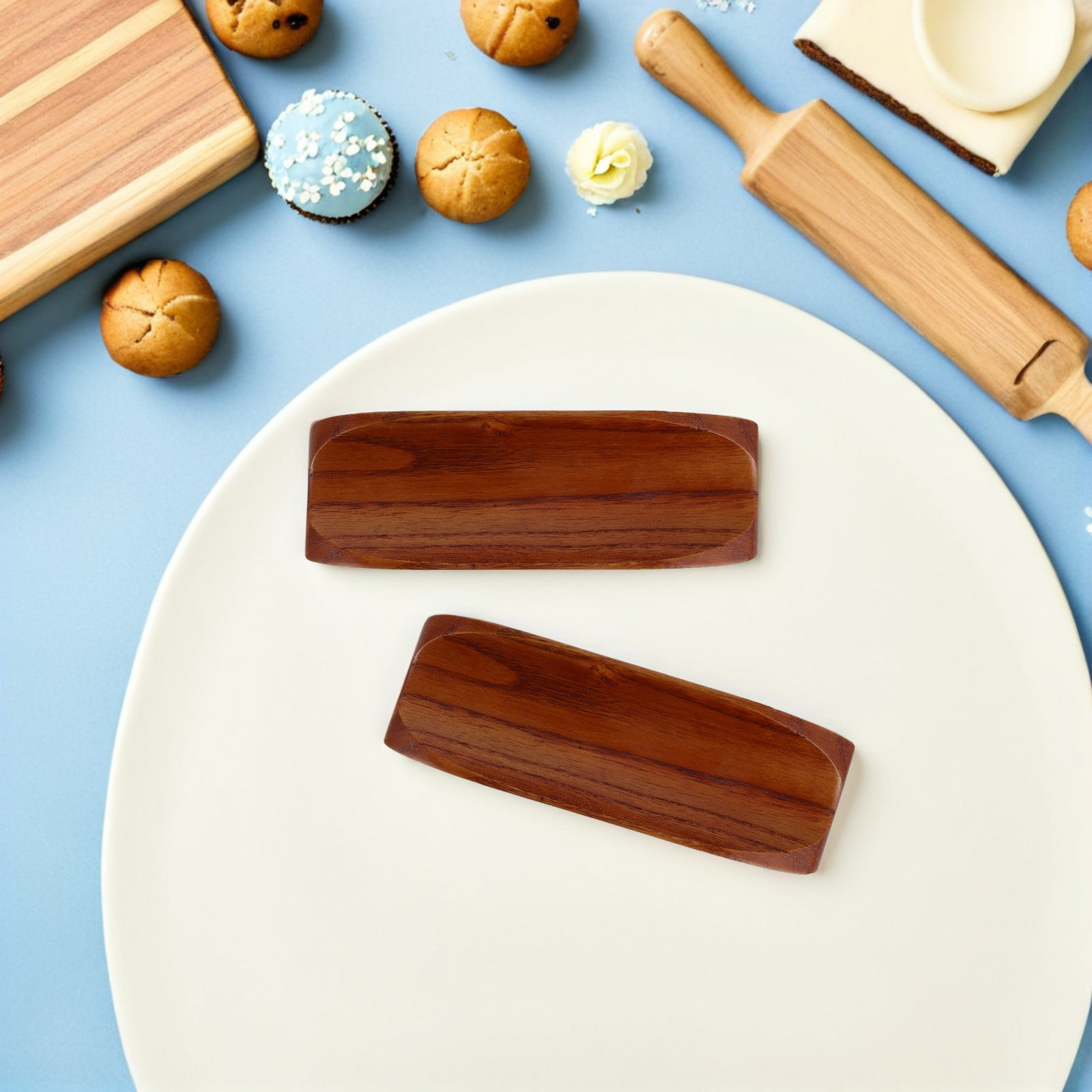 2 Pezzi Supporto in Legno Anti - Kitchen Baking Station recensione e prezzo