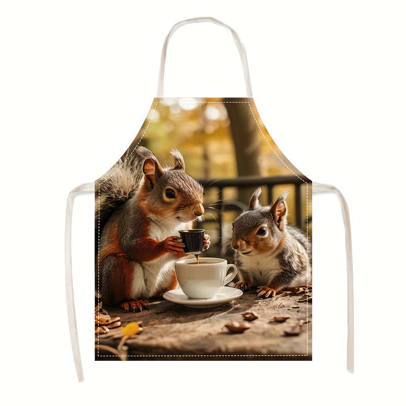 Grembiule in Lino con Stampa S - Kitchen Baking Gift Ideas recensione e prezzo
