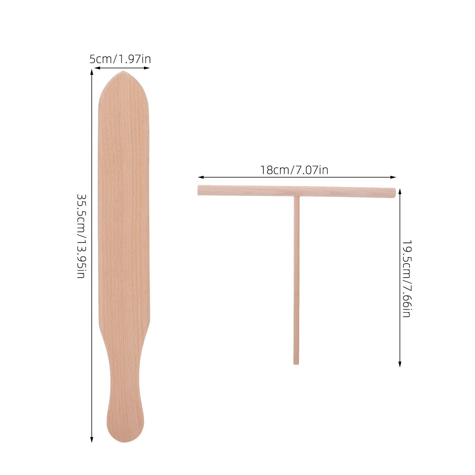 Set di Spatole in Legno per Pa - Kitchen Baking Gift Ideas recensione e prezzo
