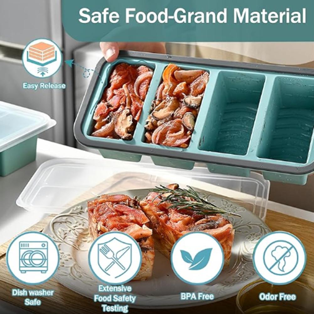 Vassoio per Cubetti di Ghiacci - Kitchen Baking Storage Containers recensione e prezzo