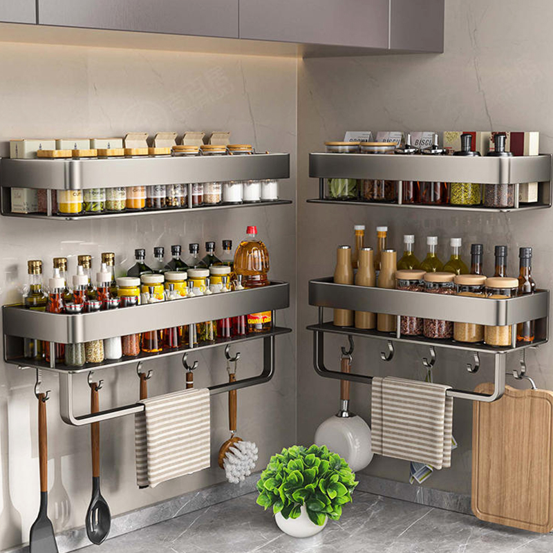 Scaffale da cucina in allumini - Kitchen Uncle recensione e prezzo